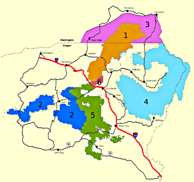 Map of IFPL Areas